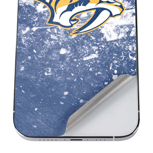 NHL Nashville Predators Frozen iPhone 12 Pro Max Skin