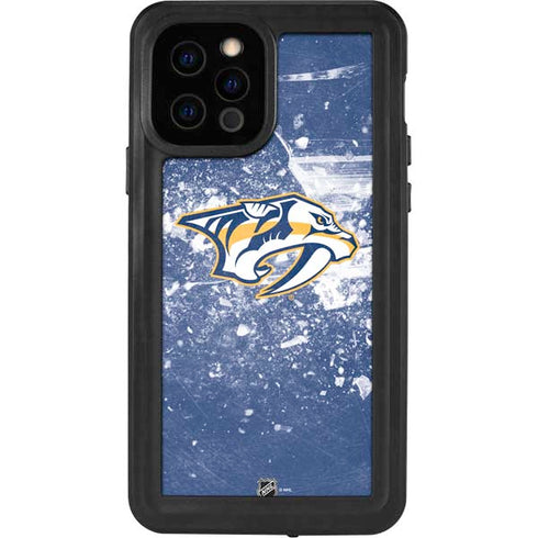 NHL Nashville Predators Frozen iPhone 12 Pro Waterproof Case