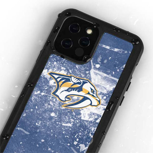 NHL Nashville Predators Frozen iPhone 12 Pro Waterproof Case