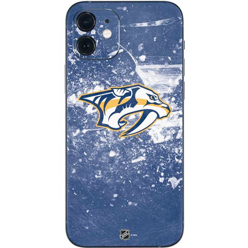 NHL Nashville Predators Frozen iPhone 12 Skin