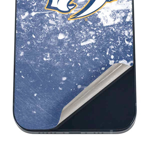 NHL Nashville Predators Frozen iPhone 12 Skin