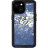NHL Nashville Predators Frozen iPhone 13 Mini Waterproof Case