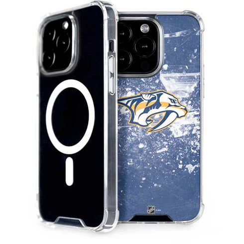 NHL Nashville Predators Frozen iPhone 13 Pro MagSafe Case