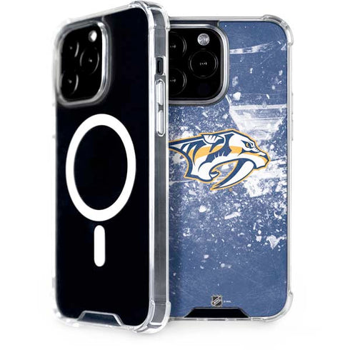 NHL Nashville Predators Frozen iPhone 13 Pro Max MagSafe Case