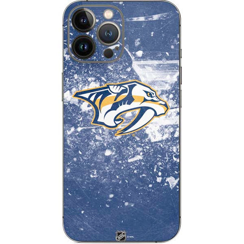 NHL Nashville Predators Frozen iPhone 13 Pro Max Skin