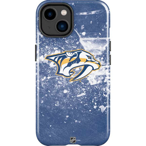 NHL Nashville Predators Frozen iPhone 15 Plus Impact Case