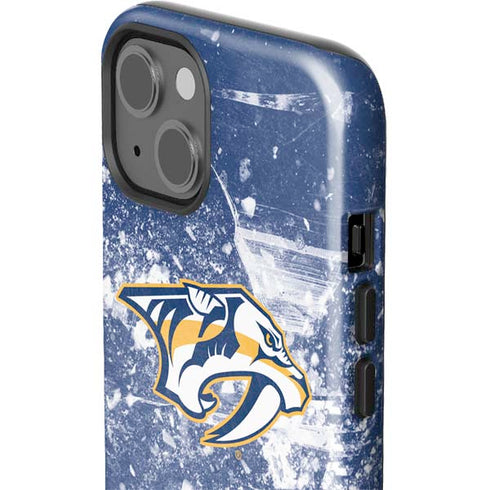 NHL Nashville Predators Frozen iPhone 15 Plus Impact Case