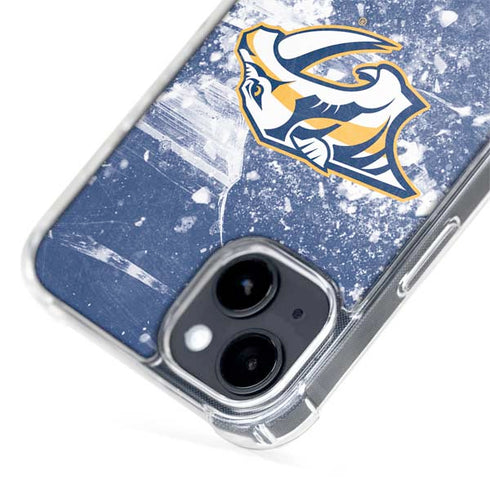 NHL Nashville Predators Frozen iPhone 15 Plus MagSafe Case