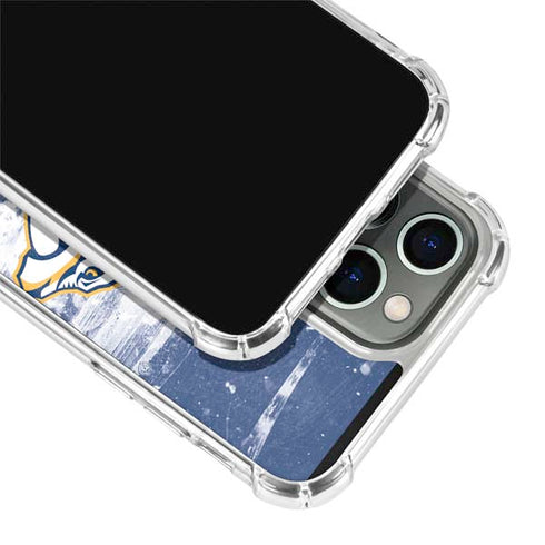 NHL Nashville Predators Frozen iPhone 14 Pro Clear Case