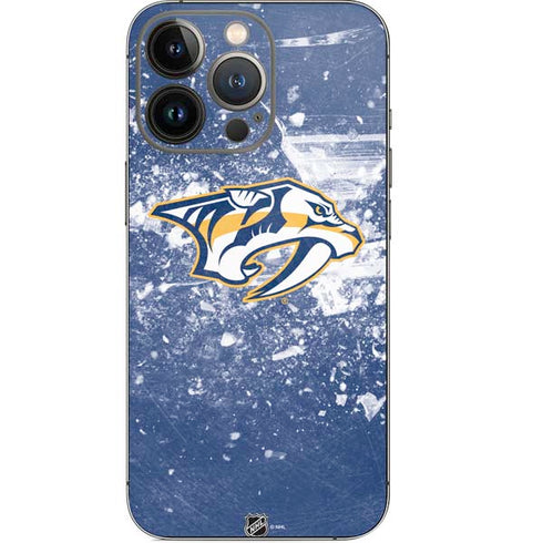NHL Nashville Predators Frozen iPhone 14 Pro Skin