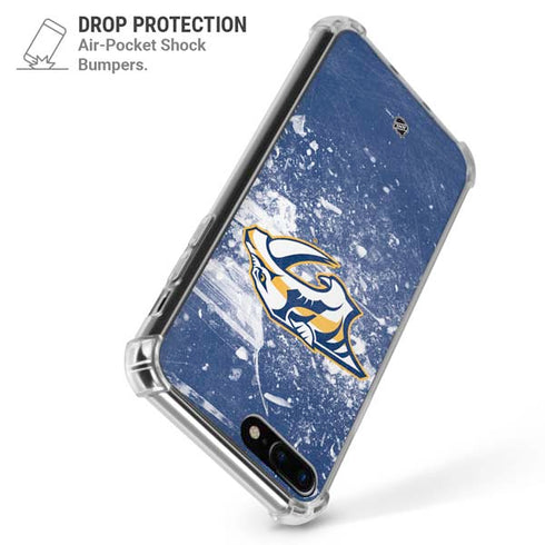 NHL Nashville Predators Frozen iPhone 7/8 Plus Clear Case