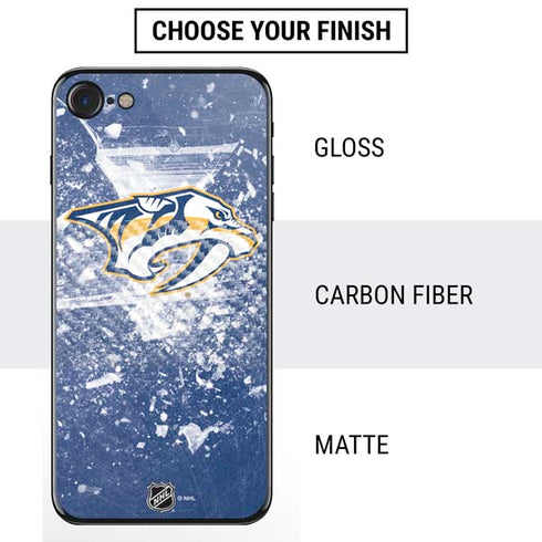 NHL Nashville Predators Frozen iPhone SE (2nd & 3rd Gen) Skin