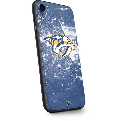 NHL Nashville Predators Frozen iPhone XR Skin