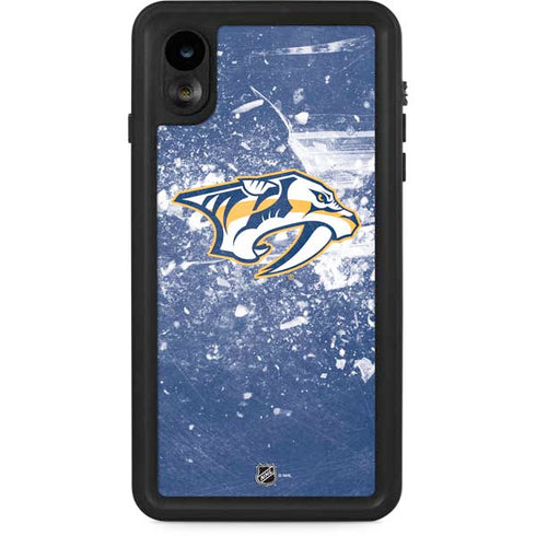 NHL Nashville Predators Frozen iPhone XR Waterproof Case