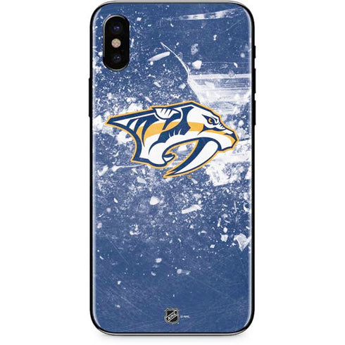 NHL Nashville Predators Frozen iPhone XS Max Skin