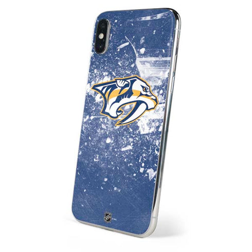 NHL Nashville Predators Frozen iPhone XS Max Skin