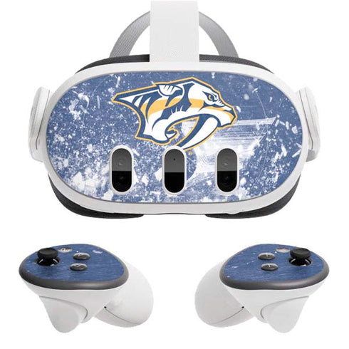 NHL Nashville Predators Frozen Meta Quest 3 Skin