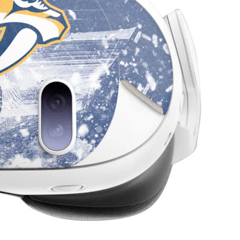 NHL Nashville Predators Frozen Meta Quest 3 Skin