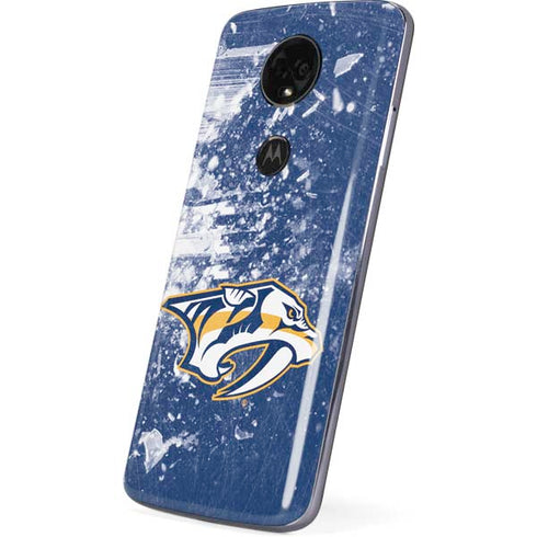 NHL Nashville Predators Frozen Moto E5 Plus Skin