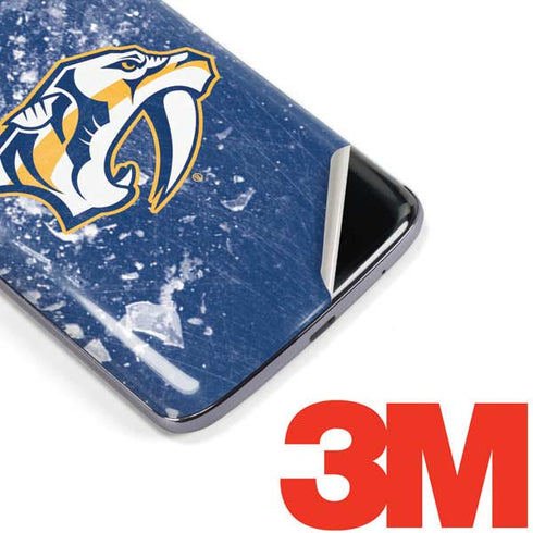 NHL Nashville Predators Frozen Moto E5 Plus Skin