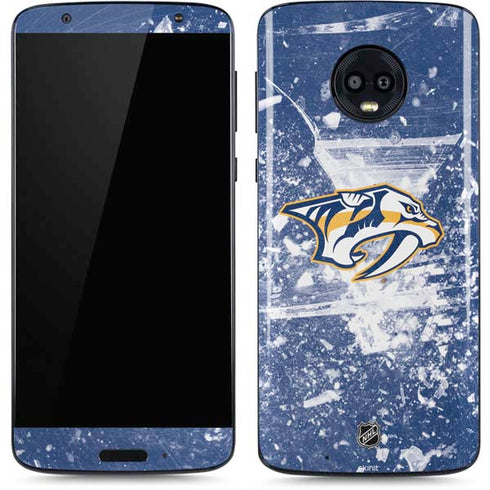 NHL Nashville Predators Frozen Moto G6 Skin