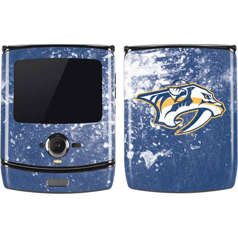 NHL Nashville Predators Frozen Motorola RAZR Skin