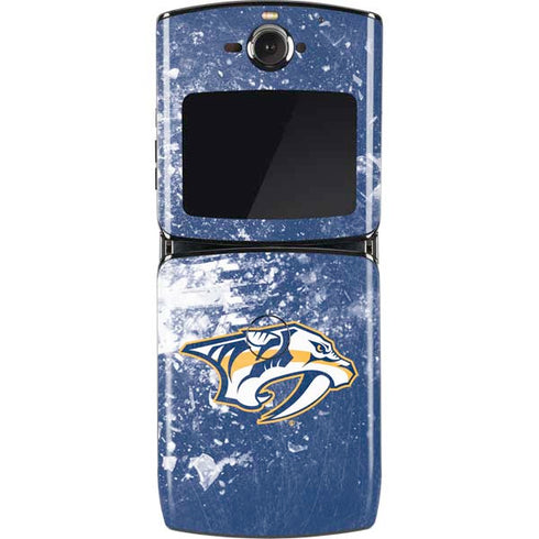 NHL Nashville Predators Frozen Motorola RAZR Skin