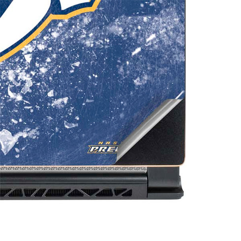 NHL Nashville Predators Frozen MSI GS65 Stealth Laptop Skin