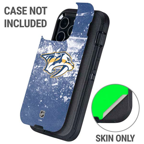 NHL Nashville Predators Frozen Otterbox Defender iPhone Skin