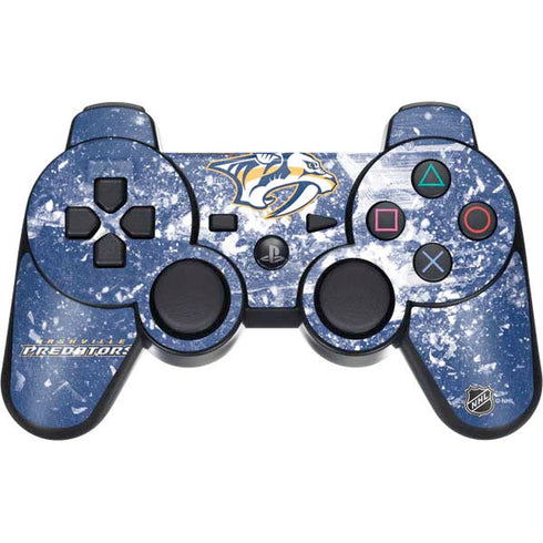 NHL Nashville Predators Frozen PS3 Dual Shock wireless controller Skin