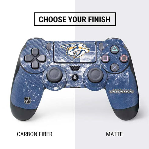 NHL Nashville Predators Frozen PS4 Controller Skin
