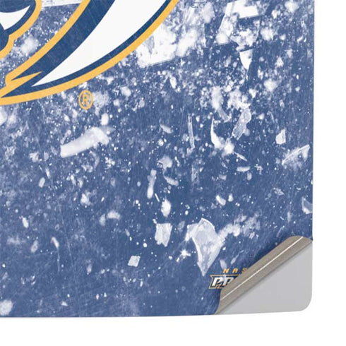 NHL Nashville Predators Frozen PS5 Slim Disk Console Skin