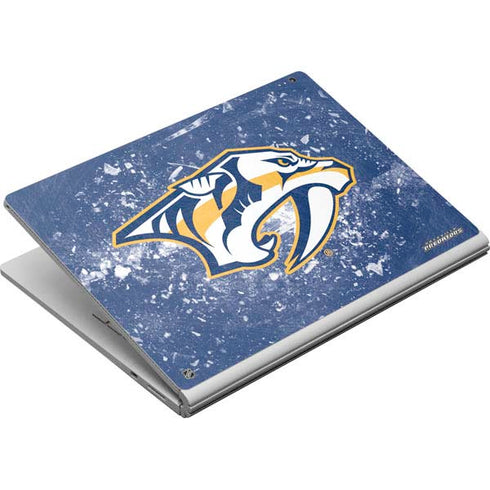 NHL Nashville Predators Frozen Surface Book Skin