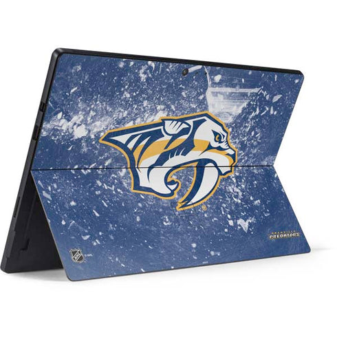 NHL Nashville Predators Frozen Surface Pro 6 Skin