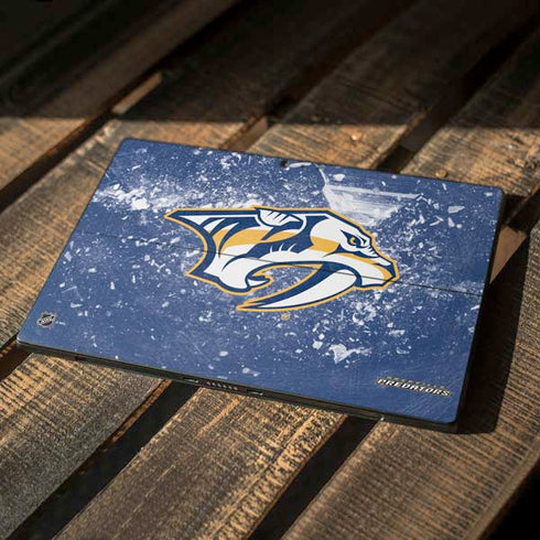 NHL Nashville Predators Frozen Surface Pro 6 Skin