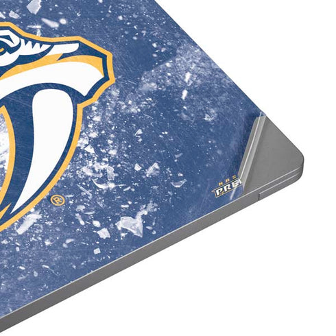 NHL Nashville Predators Frozen Universal Laptop 11in (8.8 x 6.2in) Skin
