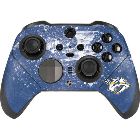 NHL Nashville Predators Frozen Xbox Elite Wireless Controller Series 2 Skin