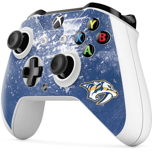 NHL Nashville Predators Frozen Xbox One S Controller Skin