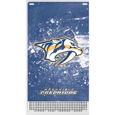 NHL Nashville Predators Frozen Xbox Series S Console Skin