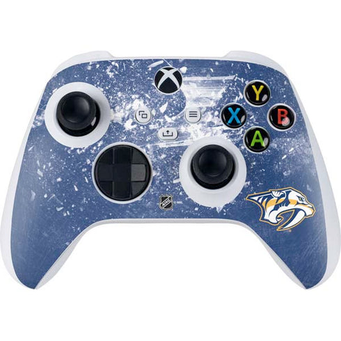 NHL Nashville Predators Frozen Xbox Series S Controller Skin