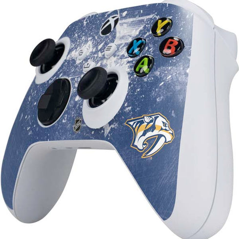 NHL Nashville Predators Frozen Xbox Series S Controller Skin
