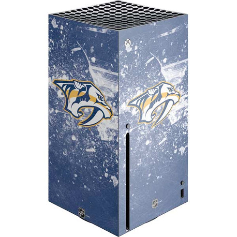 NHL Nashville Predators Frozen Xbox Series X Console Skin