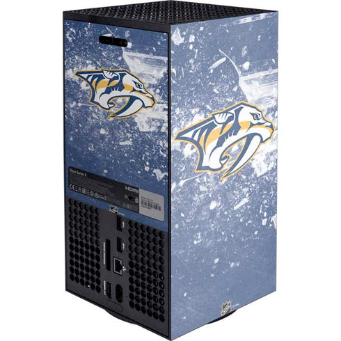 NHL Nashville Predators Frozen Xbox Series X Console Skin