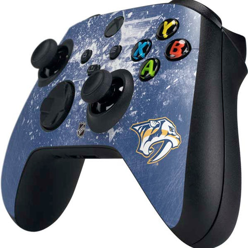 NHL Nashville Predators Frozen Xbox Series X Controller Skin