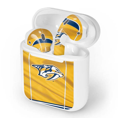 NHL Nashville Predators Jersey Apple AirPods Skin