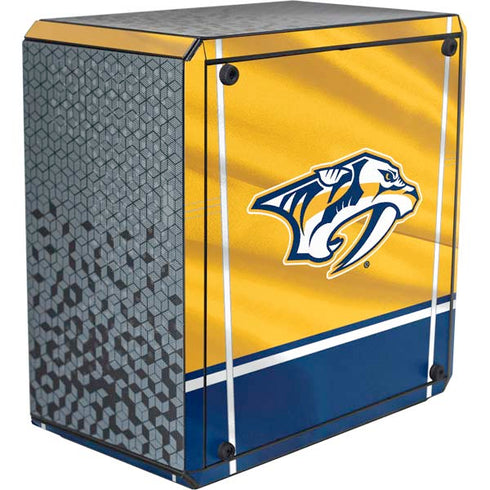 NHL Nashville Predators Jersey Cooler Master MasterBox Q300L Mini Tower Skin