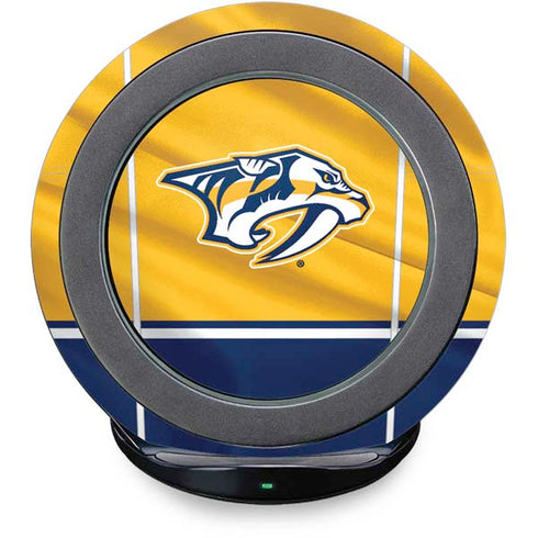 NHL Nashville Predators Jersey Fast Charge Wireless Charging Stand Skin