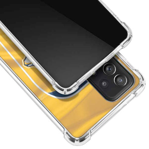 NHL Nashville Predators Jersey Galaxy A52 5G Clear Case