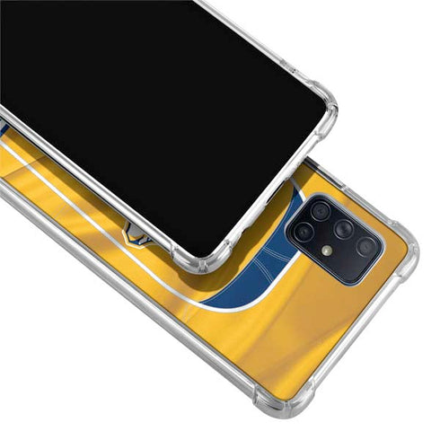 NHL Nashville Predators Jersey Galaxy A71 5G Clear Case
