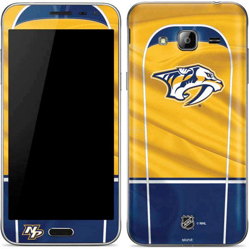 NHL Nashville Predators Jersey Galaxy J3 Skin